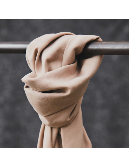 Tissu tencel Smooth Drape Twill - Sable