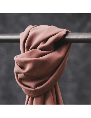 Tissu tencel Smooth Drape Twill - Vieux rose