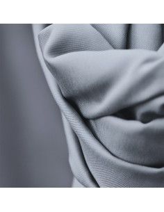 Tissu tencel Smooth Drape Twill - Gris