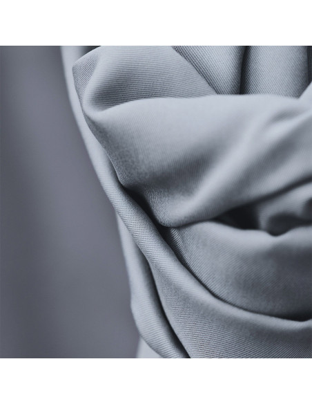 Tissu tencel Smooth Drape Twill - Gris