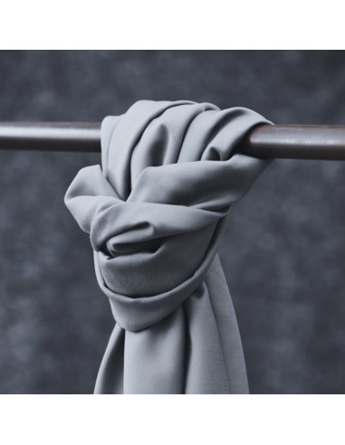 Tissu tencel Smooth Drape Twill - Gris