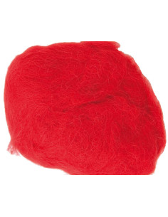Laine à feutrer - Rouge