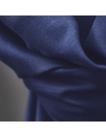 Tissu tencel Smooth Drape Twill - Bleu