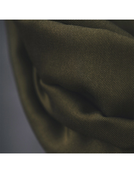 Tissu tencel Smooth Drape Twill - Kaki