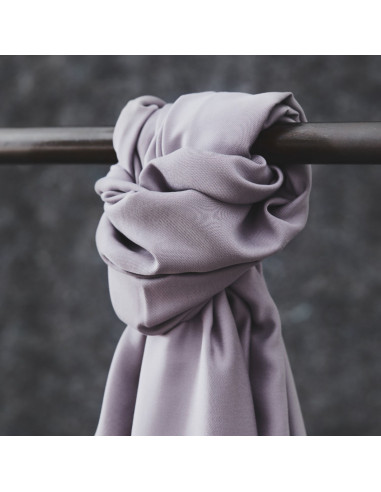 Tissu tencel Smooth Drape Twill - Brume violette