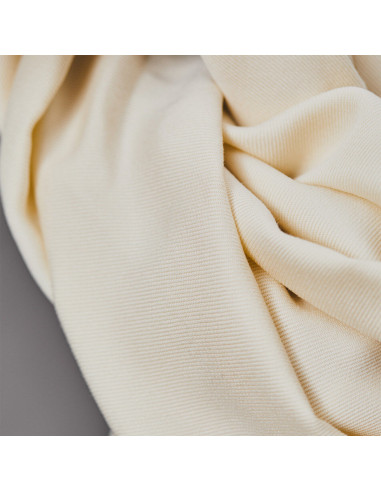 Tissu tencel Smooth Drape Twill - Écru