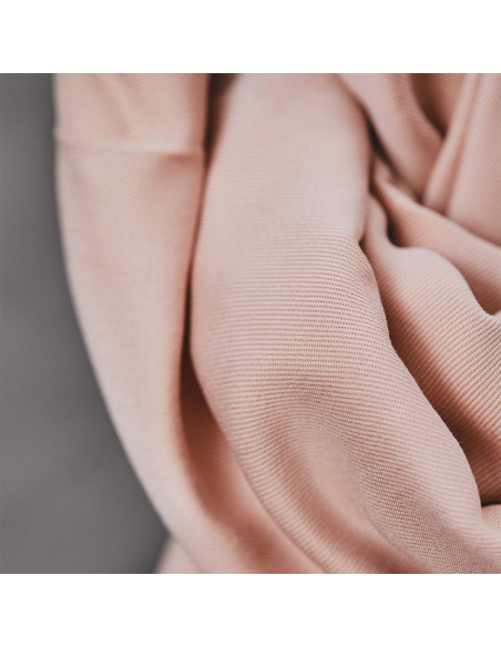 Tissu tencel Smooth Drape Twill - Rose poudré