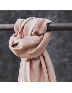 Tissu tencel Smooth Drape Twill - Rose poudré 2