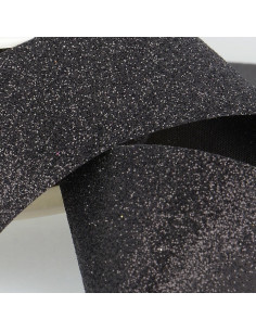 Ruban glitter - Noir