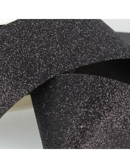 Ruban glitter - Noir