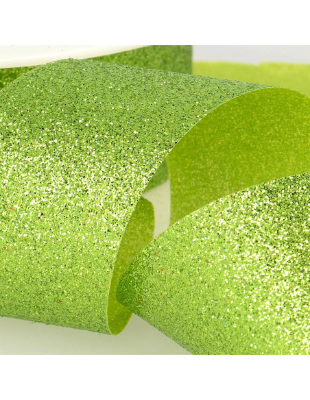 Ruban glitter - Vert