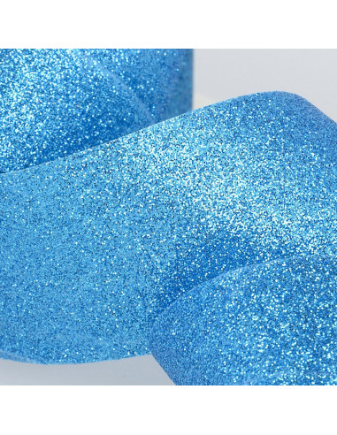 Ruban glitter - Turquoise