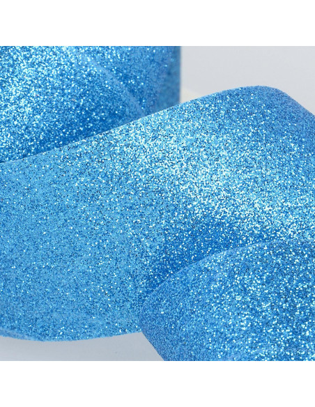 Ruban glitter - Turquoise