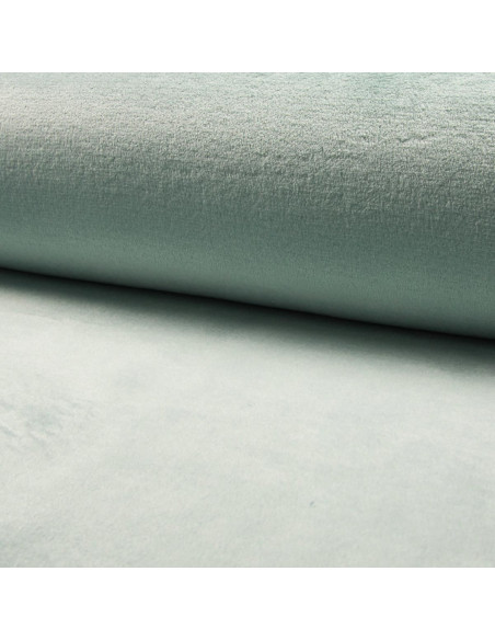 Tissu doudou câlin - Menthe clair