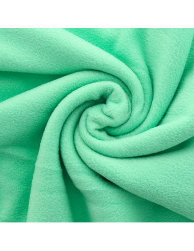 Tissu polaire - Vert menthe