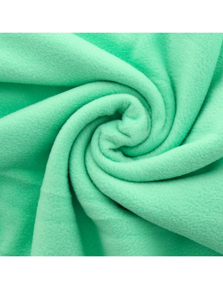 Tissu polaire - Vert menthe