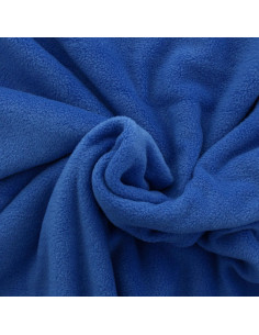 Tissu polaire - Bleu roy