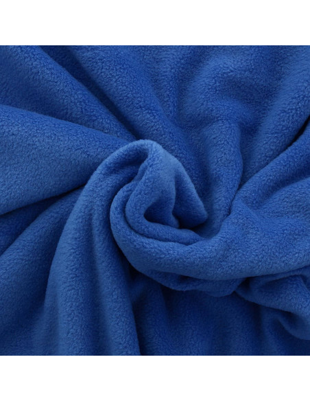 Tissu polaire - Bleu roy