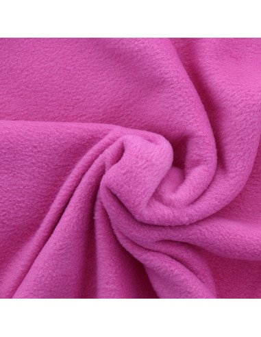 Tissu polaire - Rose bonbon