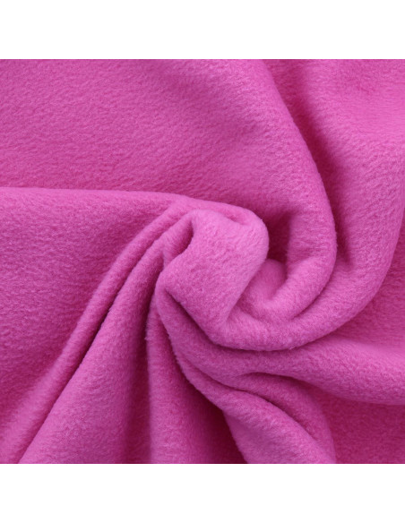 Tissu polaire - Rose bonbon