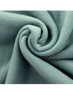 Tissu polaire - Vert de gris