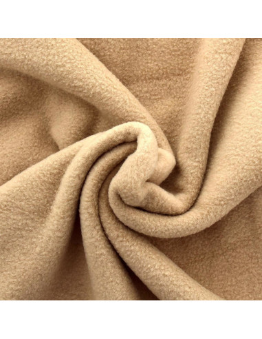 Tissu polaire - Beige foncé