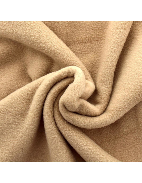Tissu polaire - Beige foncé