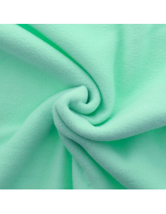 Tissu polaire - Vert d´eau