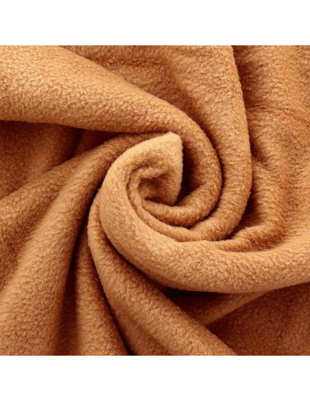 Tissu polaire - Camel