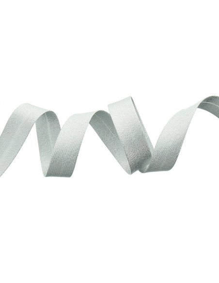 Biais lurex - Argent