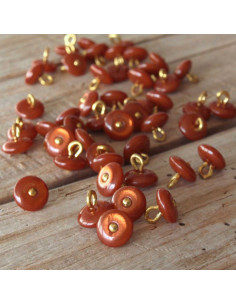 Bouton Perla - Caramel