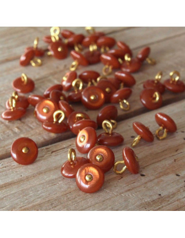 Bouton Perla - Caramel