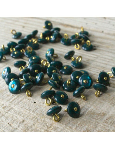 Bouton Perla - Dark lagune