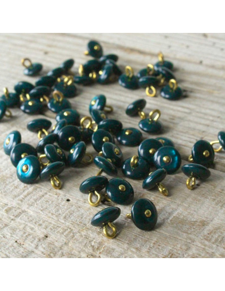 Bouton Perla - Dark lagune