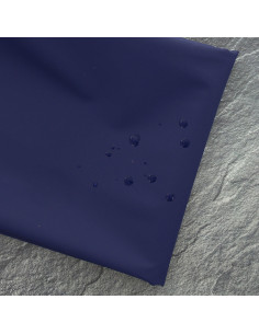 Tissu toile imperméable pour ciré - Bleu foncé
