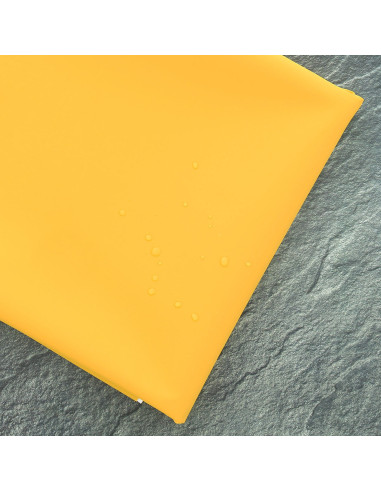 Tissu toile imperméable pour ciré - Jaune