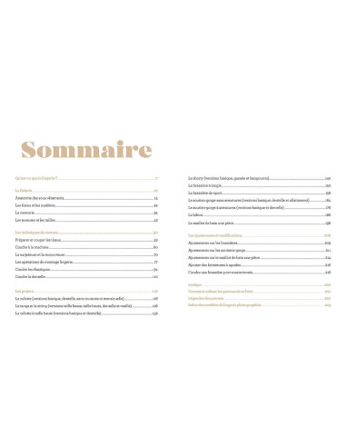 Livre mon atelier lingerie