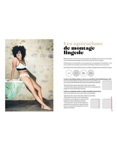 Livre mon atelier lingerie