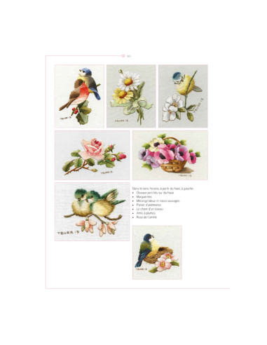 Livre transferts en broderie traditionnelle