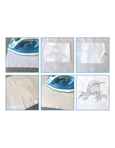 Livre transferts en broderie traditionnelle