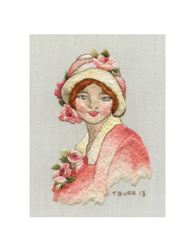 Livre transferts en broderie traditionnelle