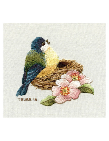 Livre transferts en broderie traditionnelle
