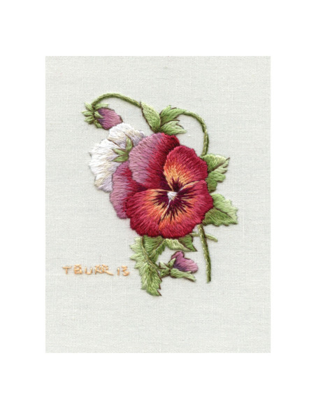 Livre transferts en broderie traditionnelle