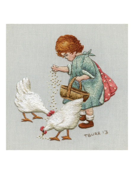Livre transferts en broderie traditionnelle