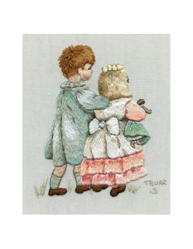 Livre transferts en broderie traditionnelle