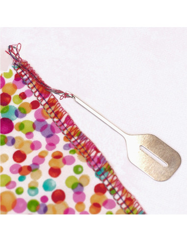 Set de 2 crochets rentre chaînette surjeteuse