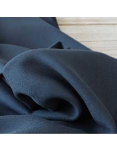 Tissu crêpe de viscose encre - Églantine & Zoé 2
