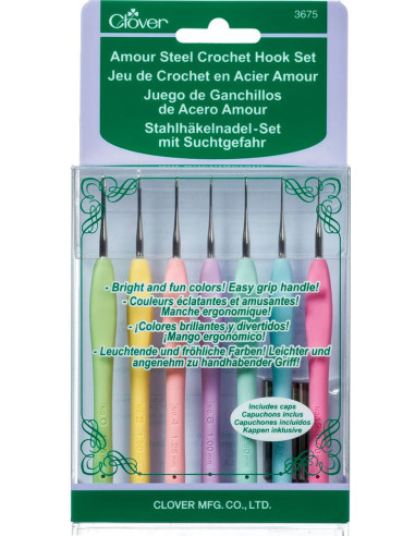 Set de crochets Amour Clover spécial dentelle