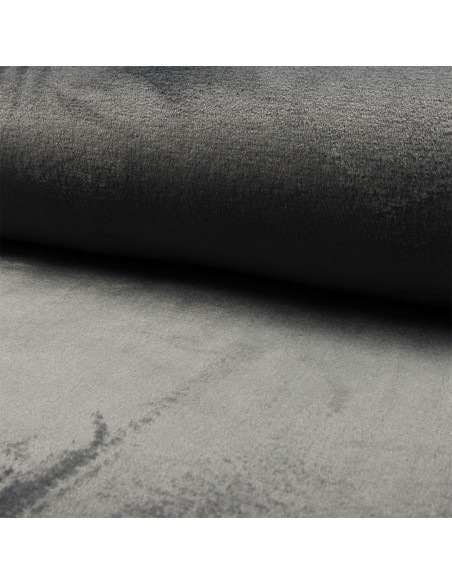 Tissu doudou câlin - Gris