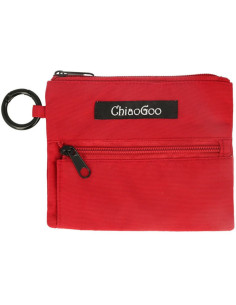 Mini pochette rouge pour aiguilles Shorties Mini ChiaoGoo
